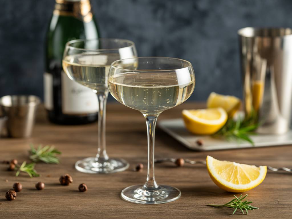 Mixologie : cocktails au champagne pour revisiter vos apéritifs festifs
