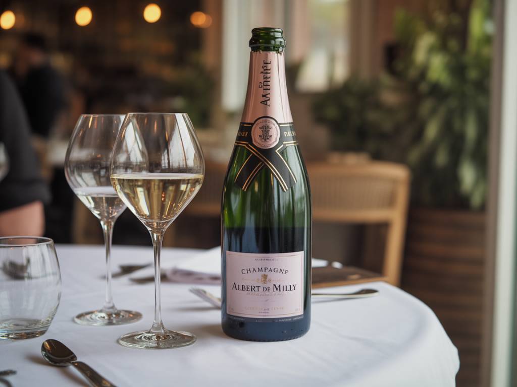 Champagne albert de milly avis : dégustation, positionnement prix et moments de service