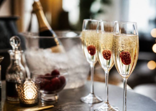 Cocktails avec champagne : recettes élégantes et idées festives