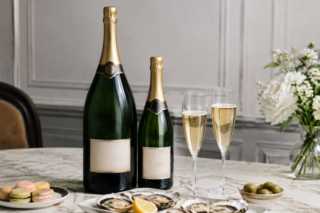 Contenance magnum champagne : guide des formats, du service et des accords mets-champagne